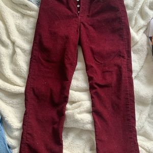 Levi’s Corduroy Maroon jeans